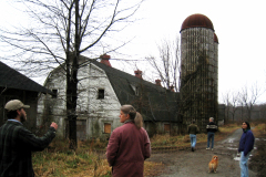 Touring what soon wil become Crystal Springs November 21, 2004