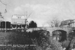 Old Post office and to the right - the back end of the Kice building