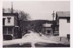 Center of Town looking up Schooley's Mt Rd