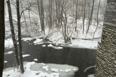 View of Mill Pond Park from the Mill