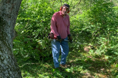 Dick Kellner - whacks a trail 2020