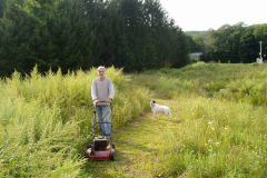 Keith Hayes & Tille before the extenshion of Columbia Trail
